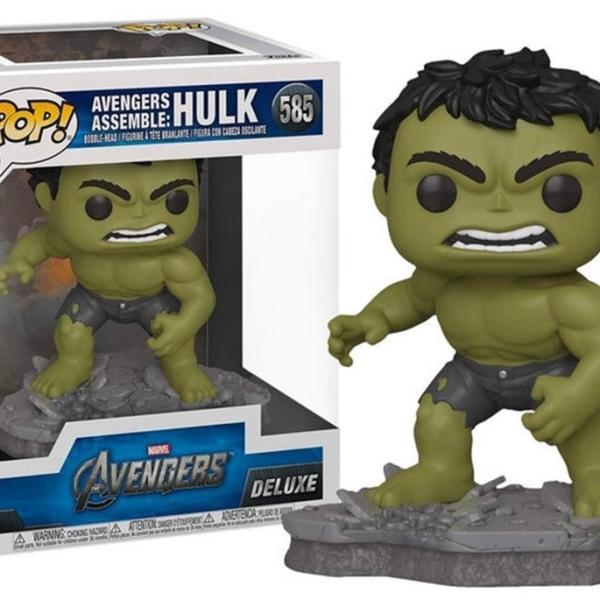 Figura Pop! Hulk Marvel: Avengers Assemble - FUNKO