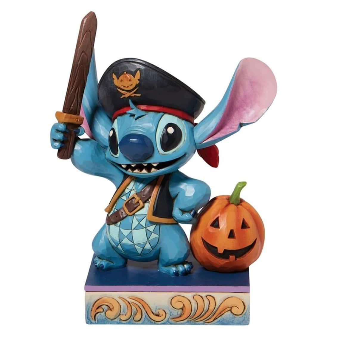 Figura Enesco! Stitch Pirate Halloween Figurine - Disney — Recondicionado