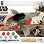 Réplica de Madeira Star Wars Boba Fett Slave 1 p/ Pintar - WOODWORX