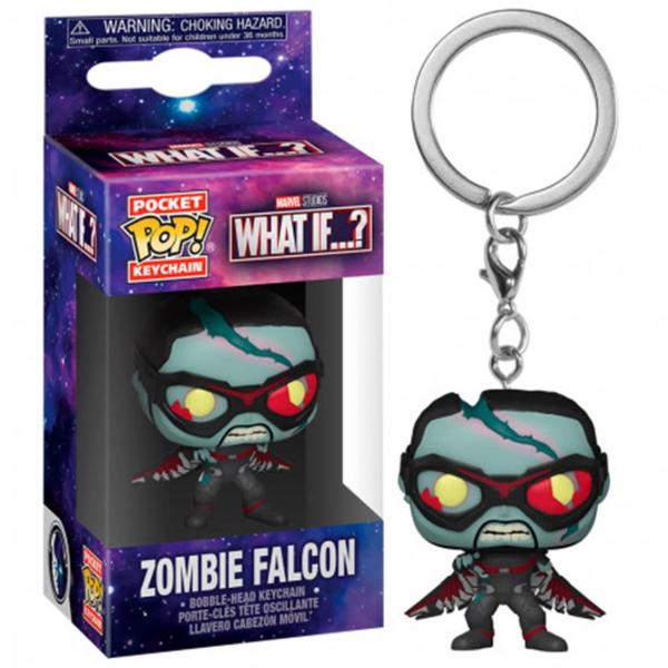 Funko Pop! Zombie Falcon - Marvel What If (Recondicionado)