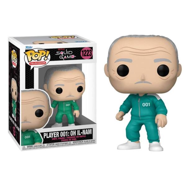 Funko Pop! Player 001: Oh Il - Nam - Squid Game — Recondicionado