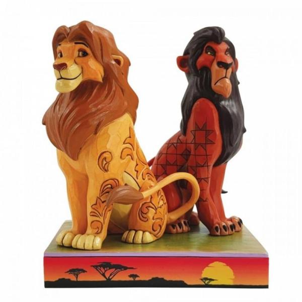 Figura Enesco! Simba & Scar - Disney The Lion King — Recondicionada