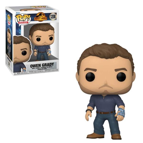 Funko Pop! Owen Grady - Jurassic World Dominion — Recondicionado