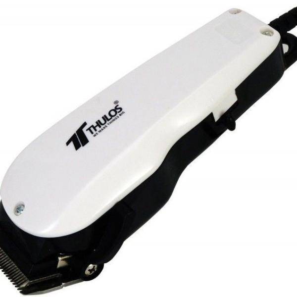 Aparador de Cabelo TH - HC102 c/ Acessórios (Branco) - THULOS
