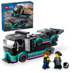 LEGO City Carro de Corrida e Camião de Transporte de Carros - 60406