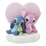 Figura Enesco! Stitch And Angel Light Up - Disney — Recondicionada