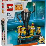 LEGO Gru: O Maldisposto 4 Gru e Minions Construídos com Peças - 75582