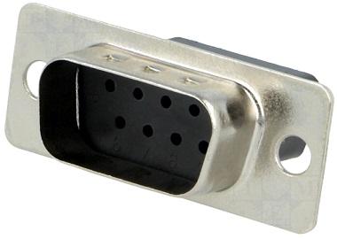 Ficha Nextron Db9 Pinos Macho p/ Cravar