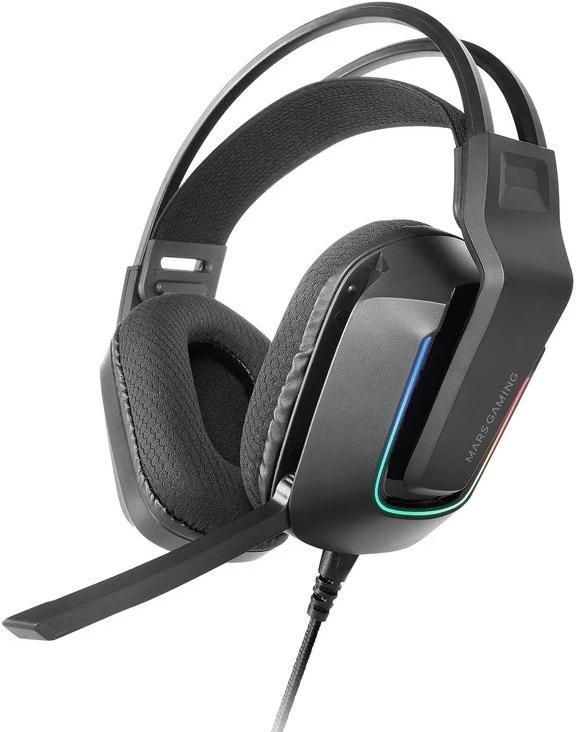 Auscultadores Headset Gaming FRGB MH - STRIKEW (Preto) - MARS GAMING