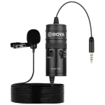 Microfone de Lapela Universal (Preto) - BOYA