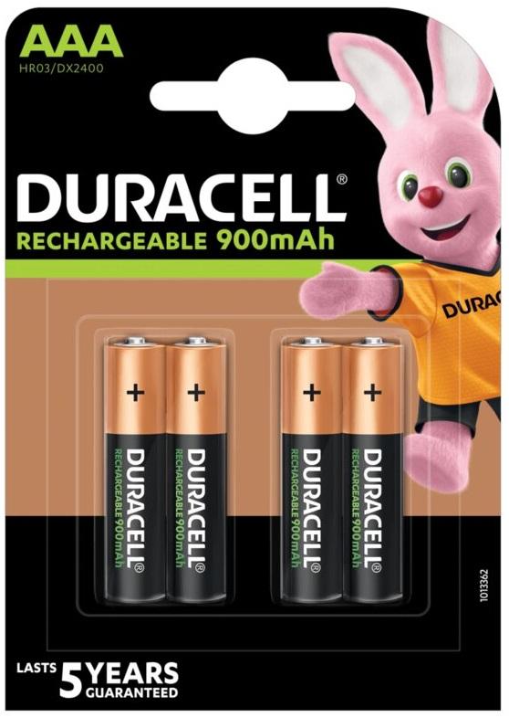 Blister 4 Pilhas Recarregáveis 1,2V 900mAh Ni - Mh - AAA - DURACELL