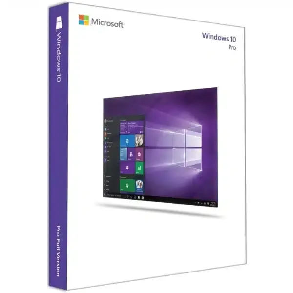 Microsoft Windows 10 Pro 64Bits 1PK DSP DVD — Recondicionado