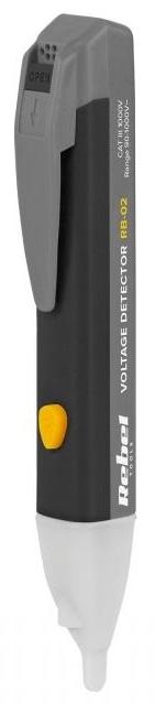 Detector de Tensão s/ Contacto c/ Lanterna LED - REBEL RB - 02