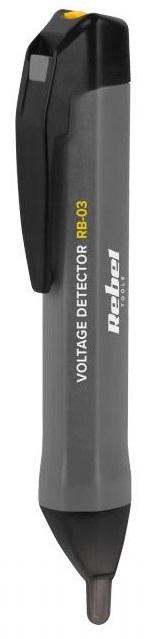 Detector de Tensão s/ Contacto c/ Lanterna LED - REBEL RB - 03