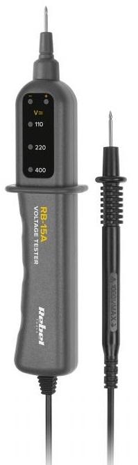 Testador de Voltagem AC/DC 110/220/400V - REBEL RB - 15A