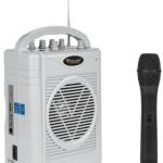 Coluna Amplificada Portátil 50W MP3/USB/SD/AUX/FM c/ Microfone sem Fios ECHO (SH - 130) - AZUSA