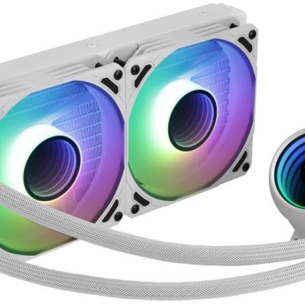 Water Cooler CPU Mirage L240 120mm ARGB (Branco) - AEROCOOL