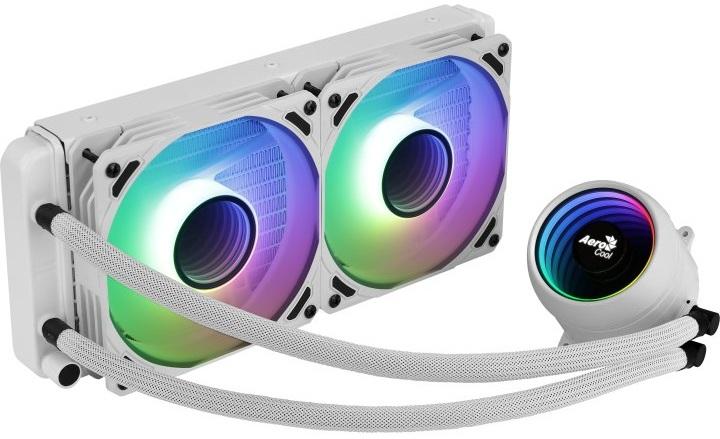 Water Cooler CPU Mirage L240 120mm ARGB (Branco) - AEROCOOL