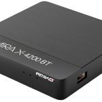 Receptor IPTV Linux Mira X HiS - 4200 BT SE 1GB/8GB 5G VPN 4K Bluetooth - AMIKO