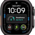 Apple Watch Ultra 4 GPS + Cellular 49mm Titânio Preto c/ Bracelete Loop Alpine Bordô S