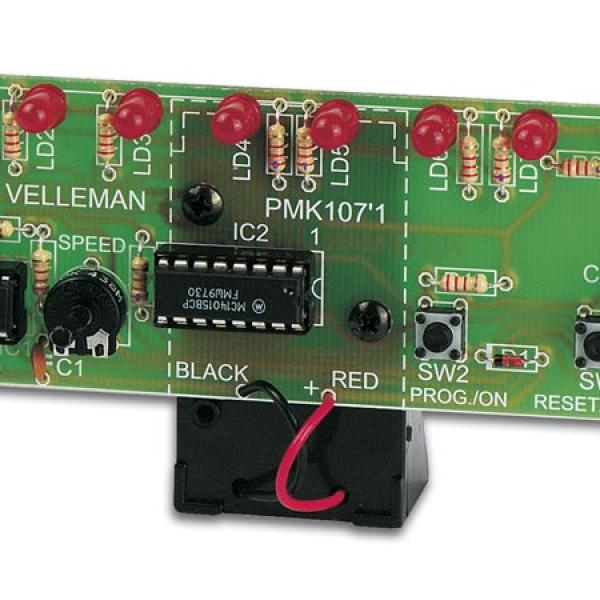 Kit Placa de LEDs Programados c/ Efeitos - WHADDA WSL109