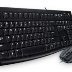 Pack Teclado + Rato Desktop PT MK120 USB (Preto) - LOGITECH