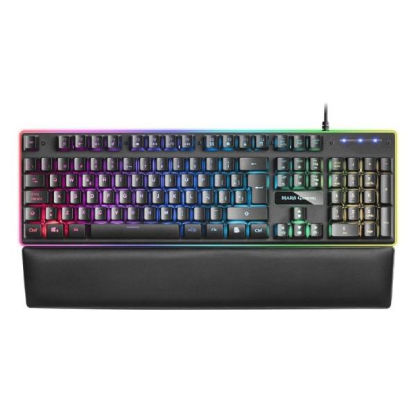 Teclado Mars Gaming MK320ES ES (Preto)