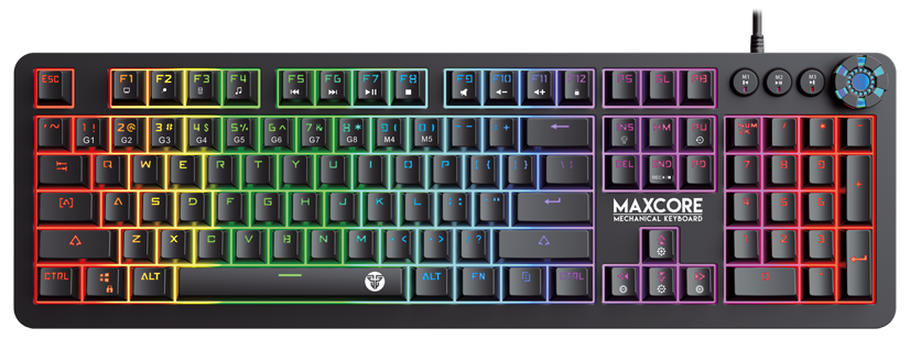 Teclado Gaming Mecânico Blue Max Core MK852 RGB (PT) - FANTECH