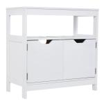 Armário Sob Lavatório com Prateleira Anti - Inclinação 60x30x60 cm Branco