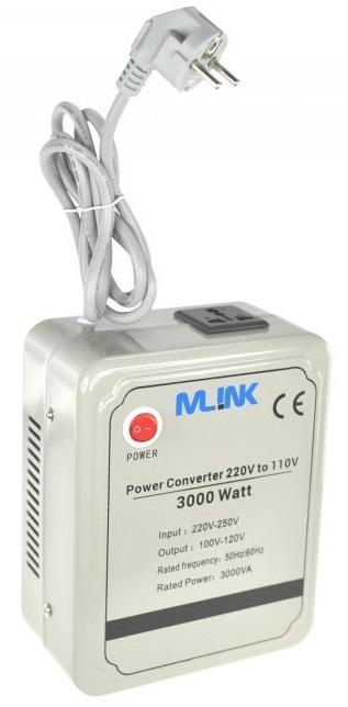 Conversor 220V - 110V 3000W - MLINK