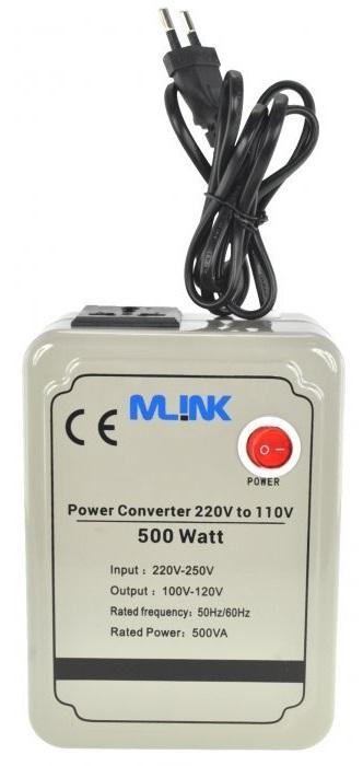 Conversor 220V - 110V 500W - MLINK