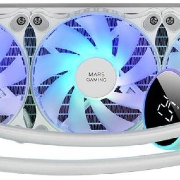 Water Cooler CPU ML - LCD360W 120mm ARGB (Branco) - MARS - GAMING