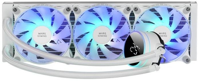 Water Cooler CPU ML - LCD360W 120mm ARGB (Branco) - MARS - GAMING