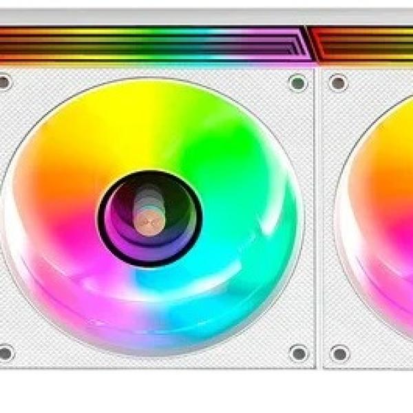 Water Cooler CPU ML - LCDPRO360 120mm ARGB (Branco) - MARS GAMING