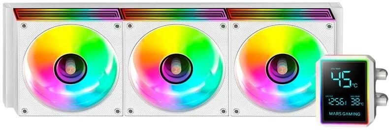 Water Cooler CPU ML - LCDPRO360 120mm ARGB (Branco) - MARS GAMING