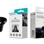 Suporte Magnético para Carro Novoteck Z - 014 – Encaixe na Saída de Ar, Rotação 360º, para Dispositivos de 3.5' - 7'"