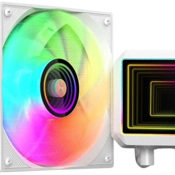 Water Cooler CPU ML - TWO120 120mm ARGB (Branco) - MARS - GAMING