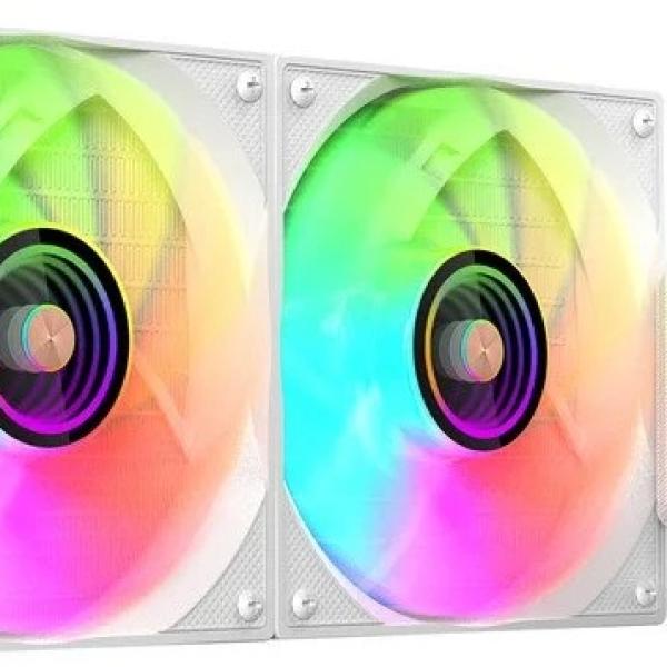 Water Cooler CPU ML - TWO240 ARGB 120mm (Branco) - MARS - GAMING