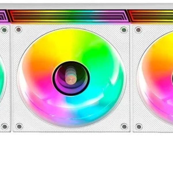 Water Cooler CPU ML VISIONII360 ARGB 120mm (Branco) - MARS - GAMING
