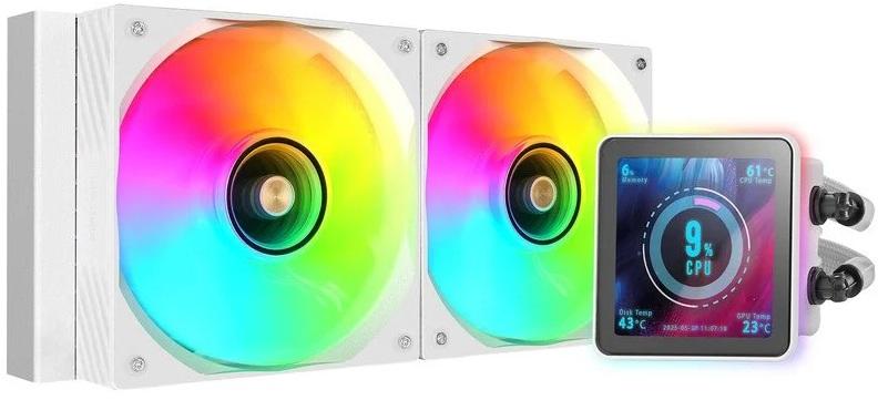 Water Cooler CPU ML - VISIONPRO240W 120mm ARGB (Branco) - MARS - GAMING