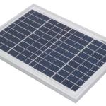 Painel Fotovoltaico Silicio Policristalino 10W / 18,2V
