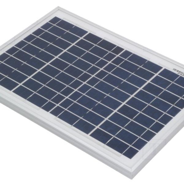 Painel Fotovoltaico Silicio Policristalino 10W / 18,2V
