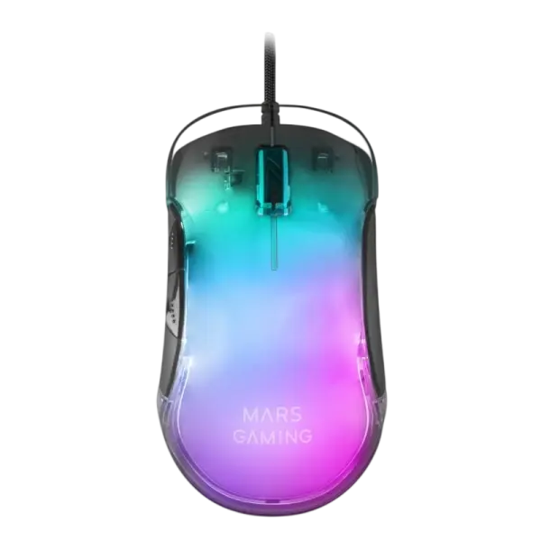 Rato Óptico MMGLOW Chroma 12800DPI (Preto) - MARS - GAMING