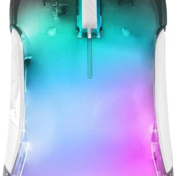 Rato Óptico MMGlow RGB 12800DPI (Branco) - MARS - GAMING