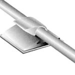 Emb. 10x Abraçadeiras Adesivas passa Cabos (20x18mm) - VELLEMAN