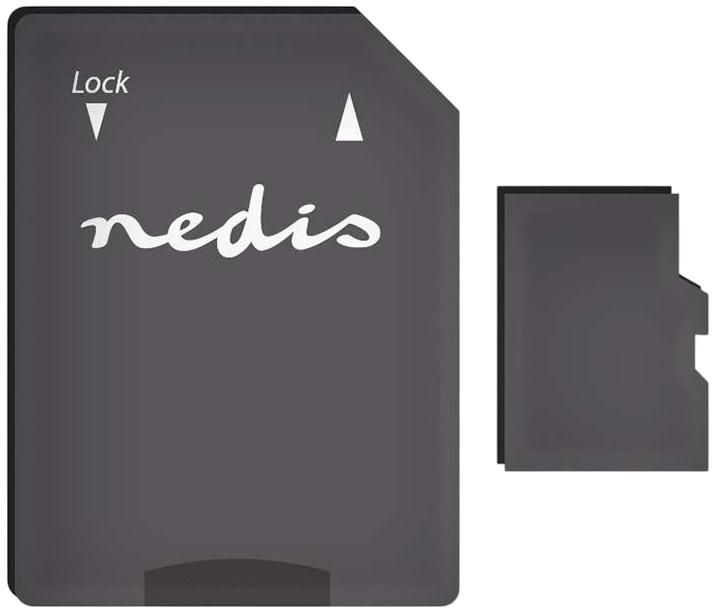 Cartão de Memória microSDHC 32GB + Adaptador SD (Classe 10) - NEDIS