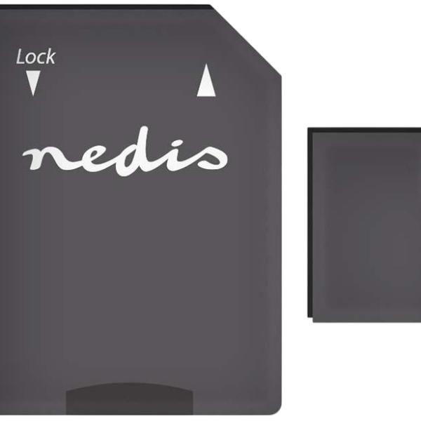 Cartão de Memória microSDHC 32GB + Adaptador SD (Classe 10) - NEDIS