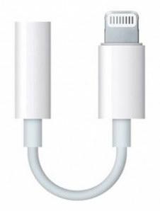 Cabo Adaptador iPhone Lightning - Jack 3,5mm Fêmea - APPLE