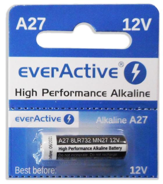 Pilha Alcalina 12V 27A - everActive