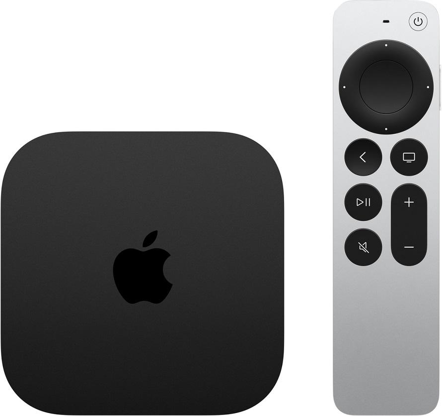 Apple TV 4K Ultra HD 128GB Wi - Fi + Ethernet c/ Apple TV Remote (3ª Geração)
